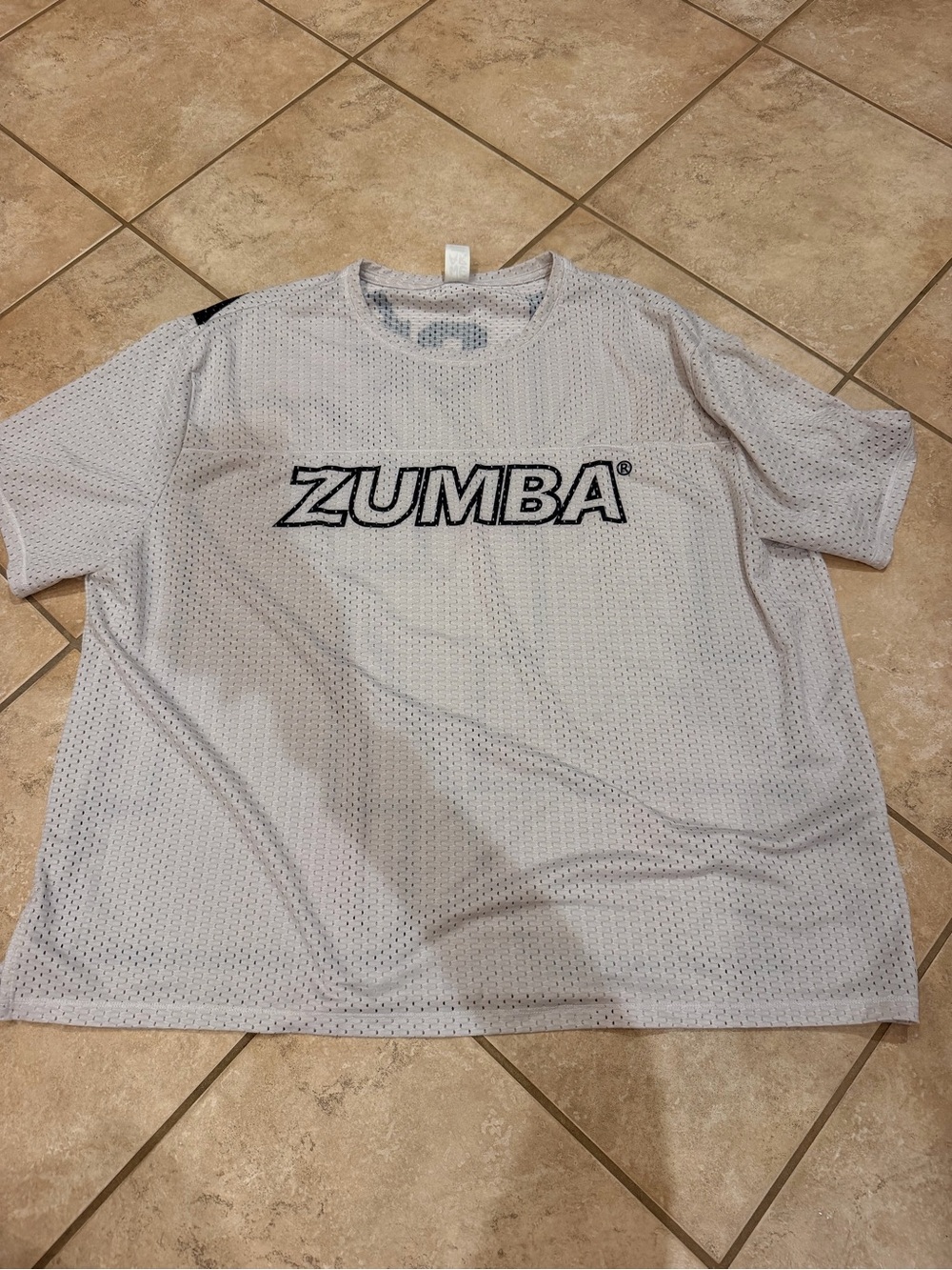 Zumba Fitness ZW Boxy Mesh Top
